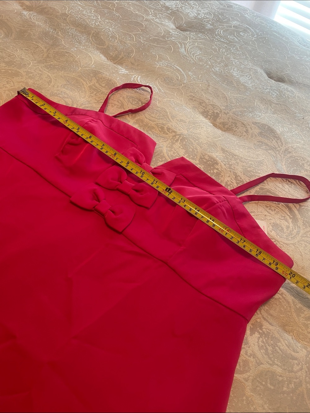 NWT Lilly Pulitzer Jean Maxi Dress Raspberry Rouge Size 16 - Picture 9 of 9
